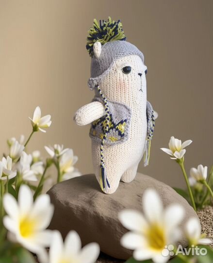 Вязаные игрушки ручной работы