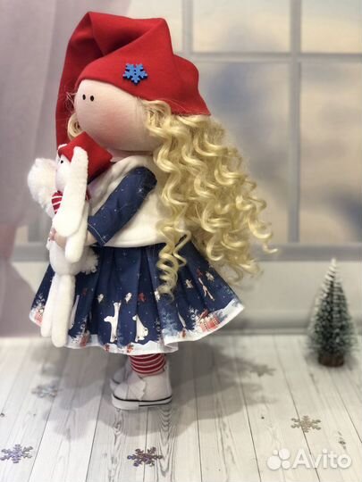 Интерьерная кукла ручной работы