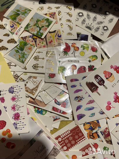 Всё для маникюра наклайки большой выбор