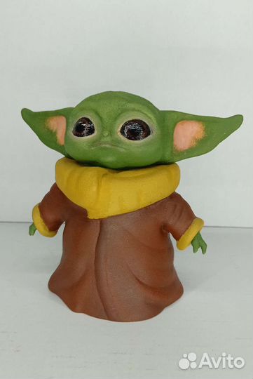 Фигурка Малыш Йода 3D (Star wars Мандалорец)