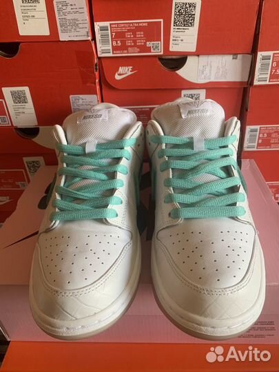 Nike SB Dunk Low Diamond Supply Co White Diamond