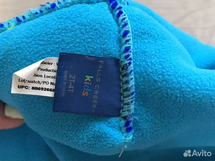 Шапка+варежки мальчику