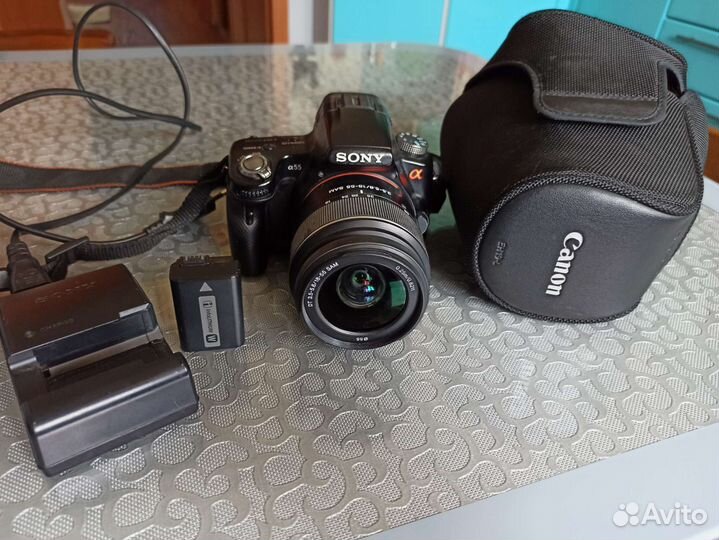 Sony SLT-A55V зеркальный фотоаппарат