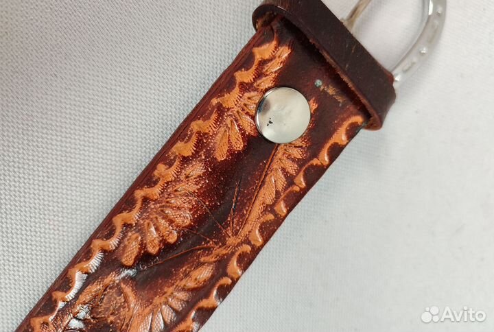 Кожаный ремень ручной работы Harley Davidso