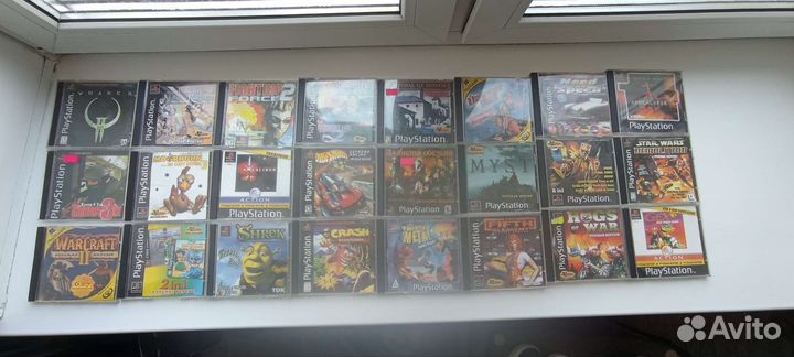 Диски для sony playstation 1