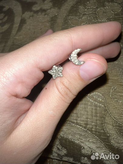 Серебряные серьги
