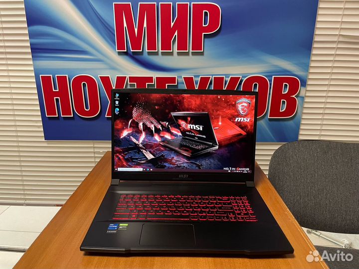 Игровой ноутбук MSI 17