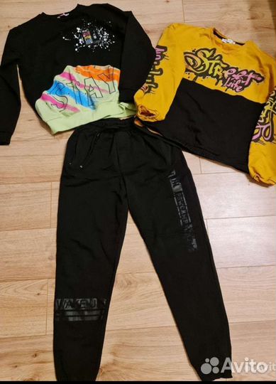 Пакет одежды на девочку 146-152,152