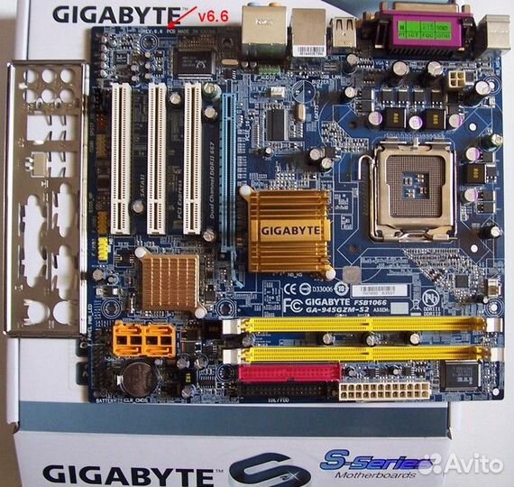 Материнская плата gigabyte GA-945GZM-S2 LGA775