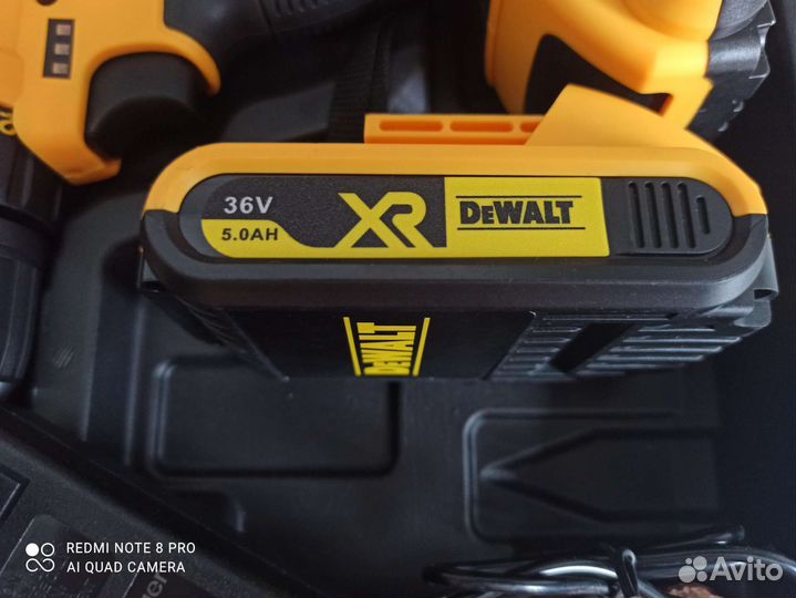 Шуруповерт dewalt 36w 5ah