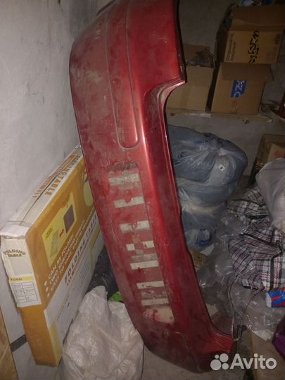 Задний бампер volkswagen golf 4