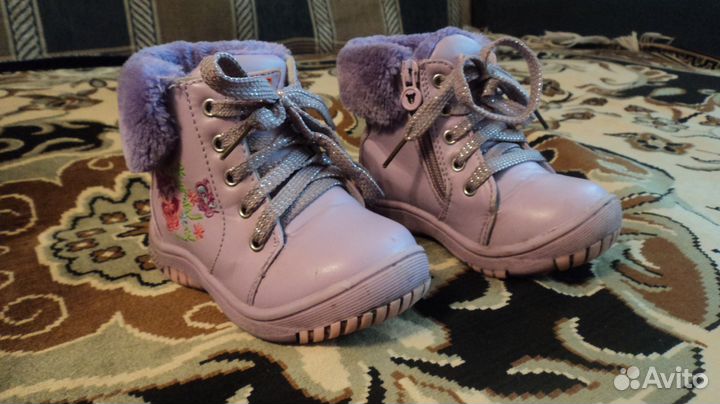 Зимние ботинки для девочки