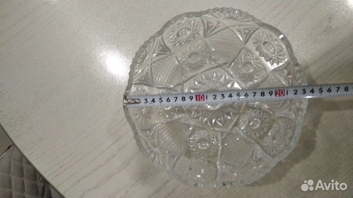 Ваза хрустальная СССР