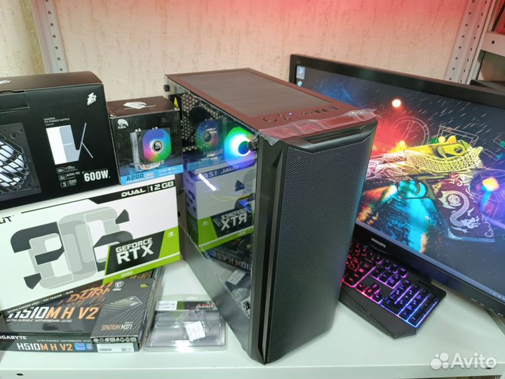 Новый игровой пк, RTX3060 12gb, Core i5