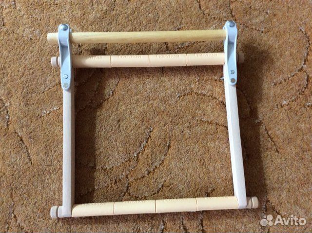 Пяльцы рамка с вспомогательной планкой