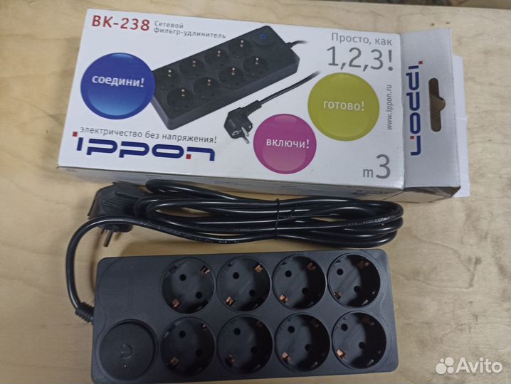 Блок розеток,фильтр питания,удлинители
