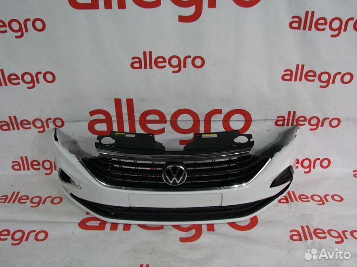 VW Polo 6 бампер передний 2020+