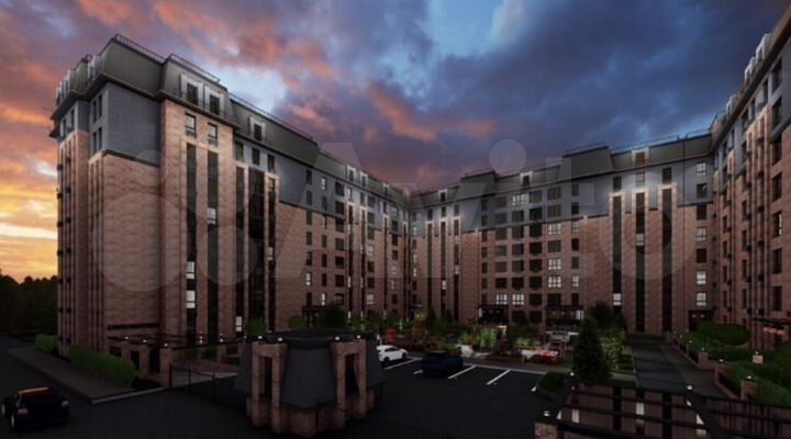 1-к. квартира, 44,7 м², 3/8 эт.