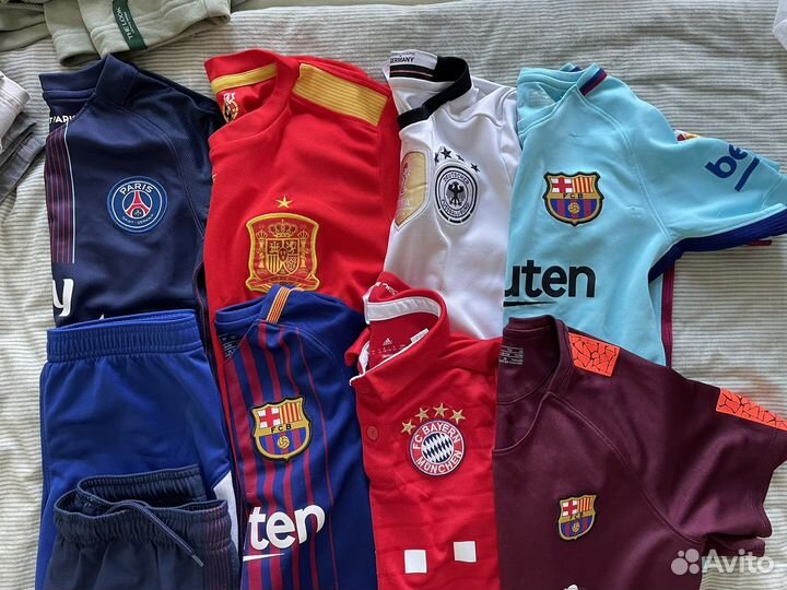 Футбольная форма детская adidas nike