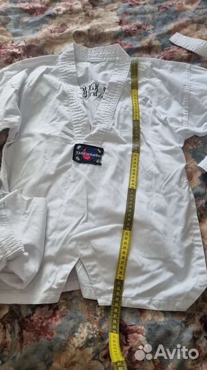 Форма для Тхэквандо, размеры от 4 лет до 14 лет