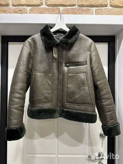 Дубленка авиатор женская love republic