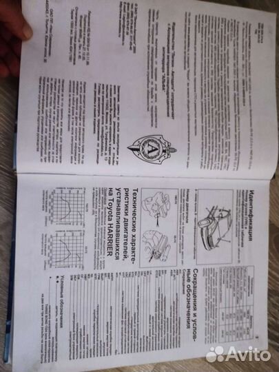 Книга по ремонту Toyota harrier