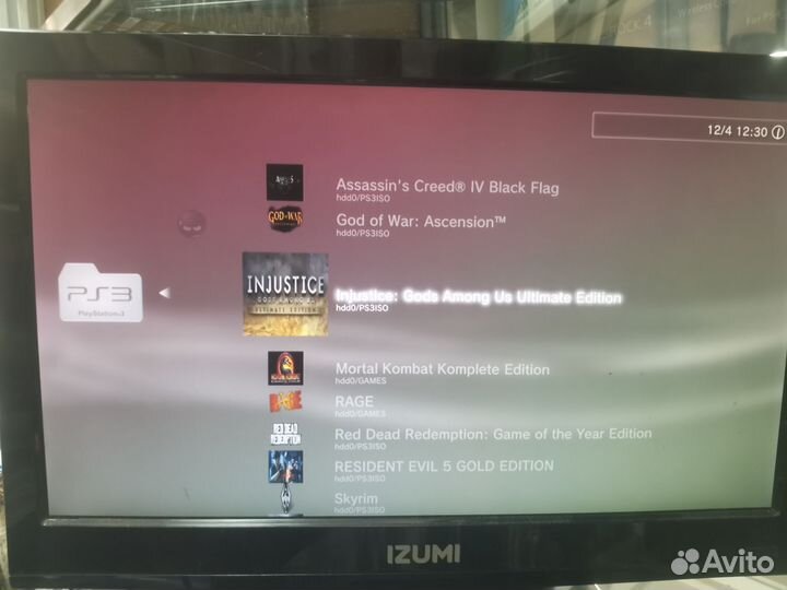 Игровая приставка ps3+ много игр