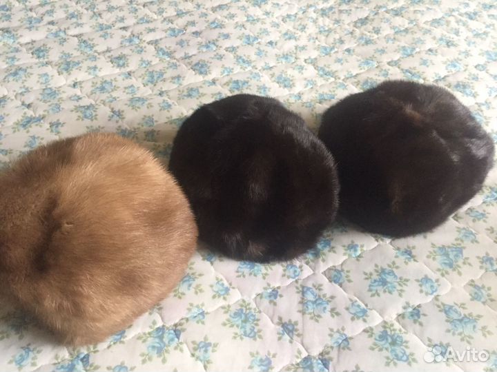 Шапки норковые из Германии