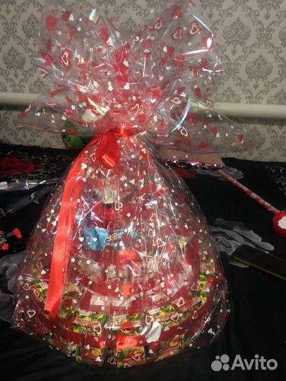 Сладкие подарки, букеты