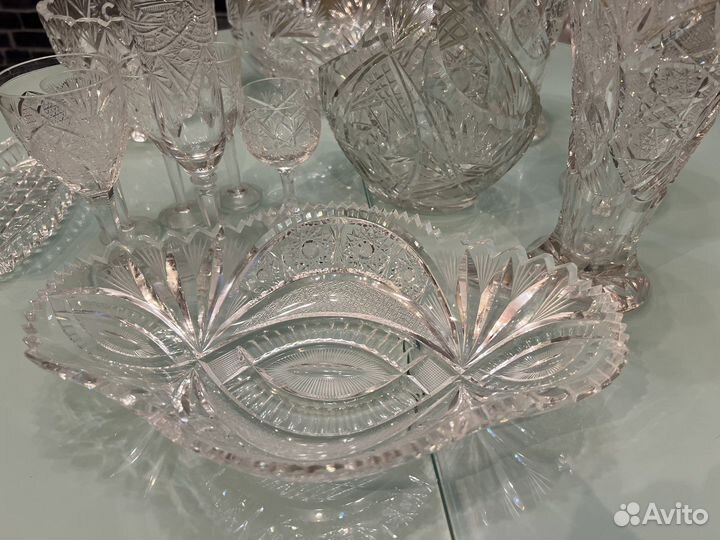 Хрусталь гдр, СССР, Чехословакия (3500 за всё)