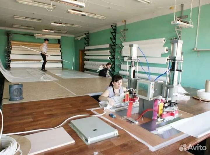 Сотрудники на производство натяжных потолков