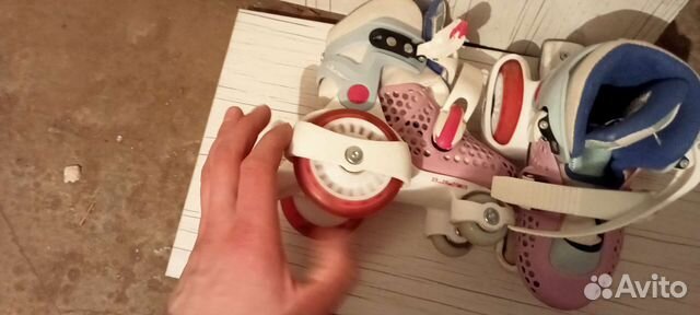 Роликовые коньки детские раздвижные