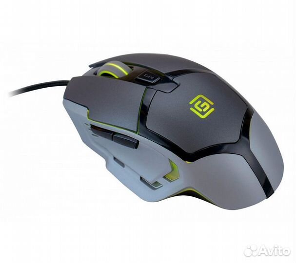 Мышь Оклик 915G hellwish V2, черный/серый