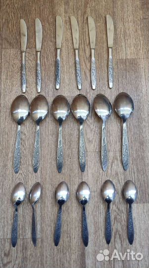Набор столовых приборов СССР Дубок