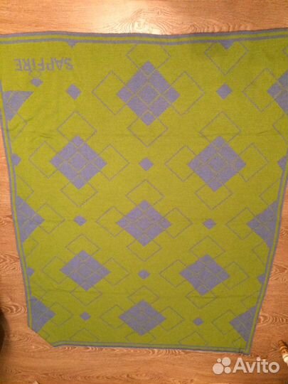 Плед трикотажный двухсторонний новый