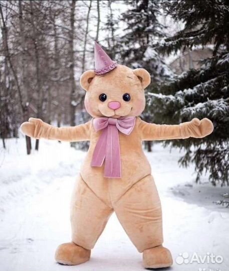 Медведь большой ростовая кукла