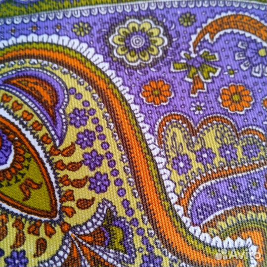 Ткань натуральный шелк СССР