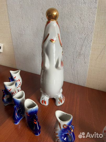 Графин с рюмками СССР