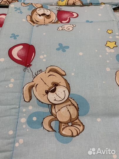 Пеленальный матрас, Бортики в детскую кроватку