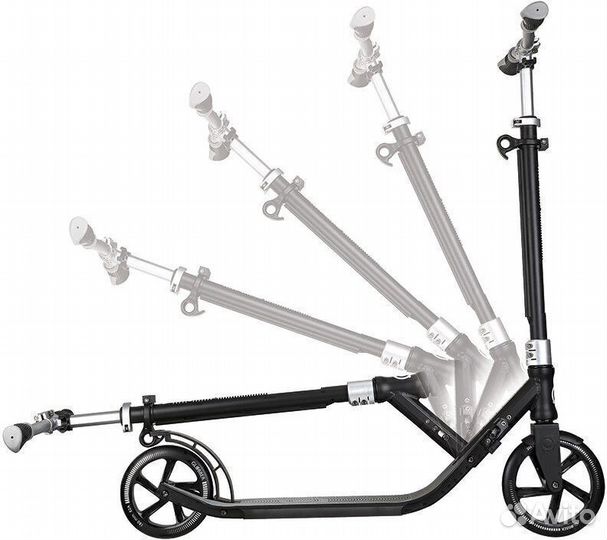 Самокат Globber ONE NL 205-180 DUO (2023) серый Vo