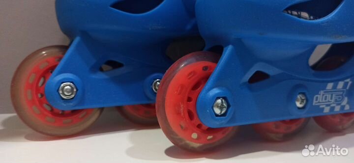 Роликовые коньки детские с защитой