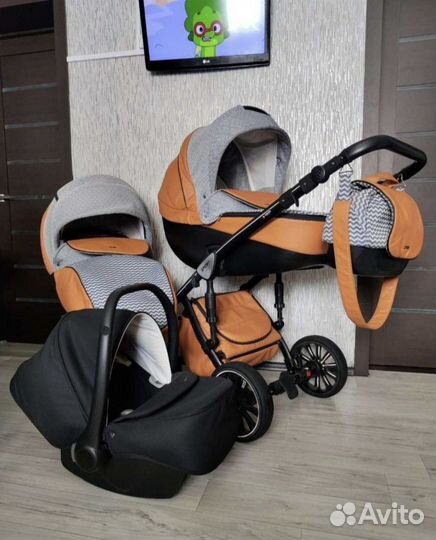 Коляска anex sport 3 в 1 foxy