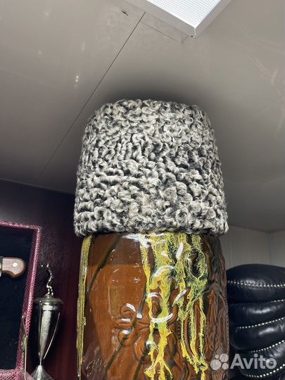 Каракулевая шапка антик