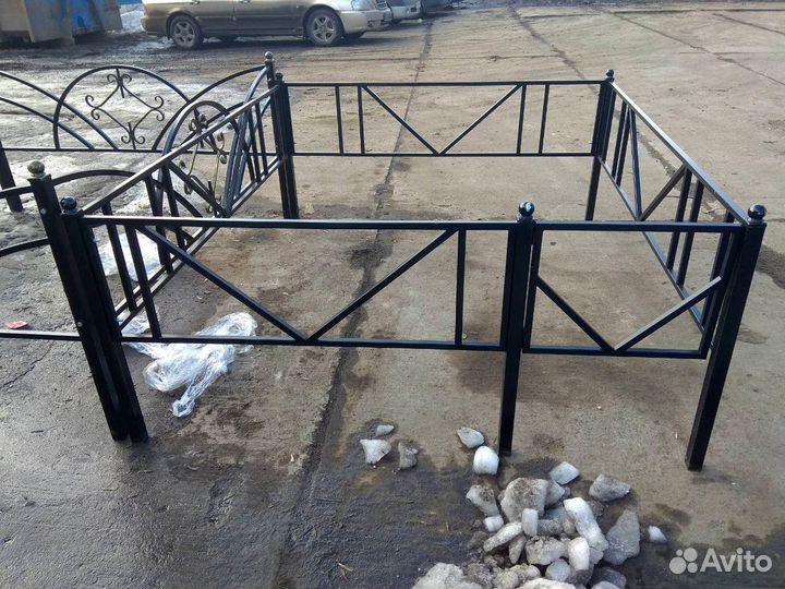 Оградки на кладбище, на могилу, ритуальная оградка