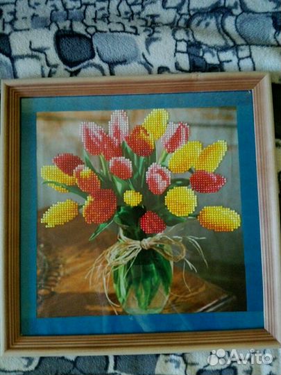Алмазная вышивка цветы