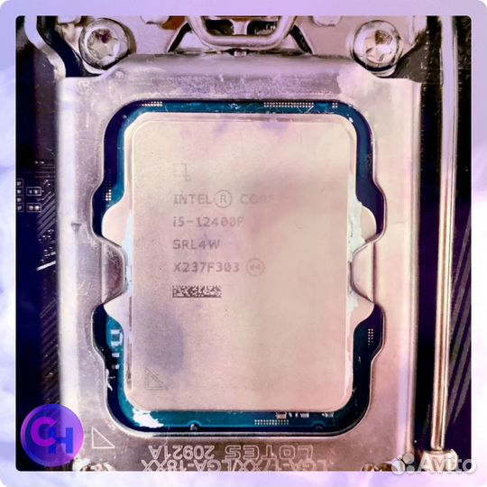 Комплект ASRock h610 + 12400f + 16Gb DRR4 3200 + I