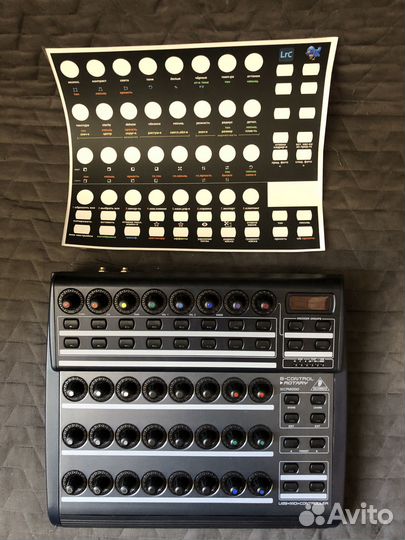 Консоль для редактирования фото на базе BCR2000