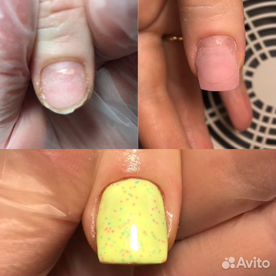 Маникюр с покрытием