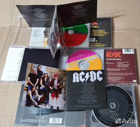 CD AC/DC & Geordie (11 дисков)