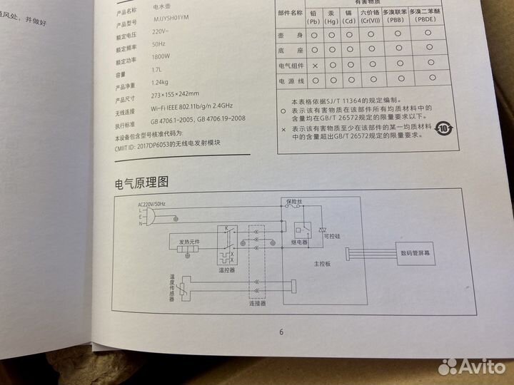 Умный Чайник xiaomi